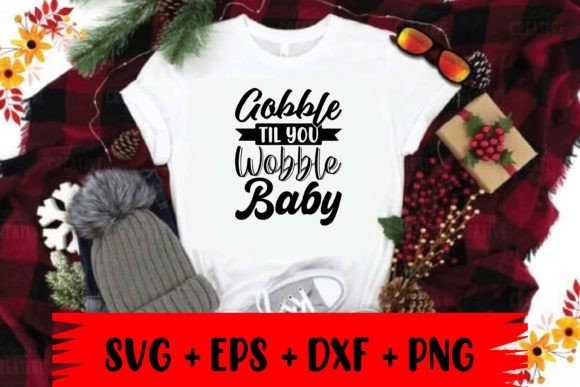 Gobble Til You Wobble Baby Embroidery Review