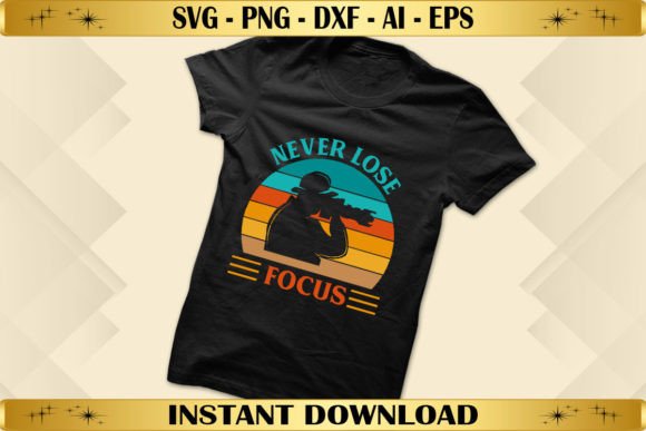 Never Lose Focus Funny Filmmaker Embroidery Review