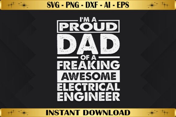 Proud Dad of a Electrical Engineer Embroidery Review
