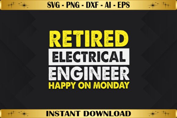Retired Electrical Engineer Embroidery Design Review